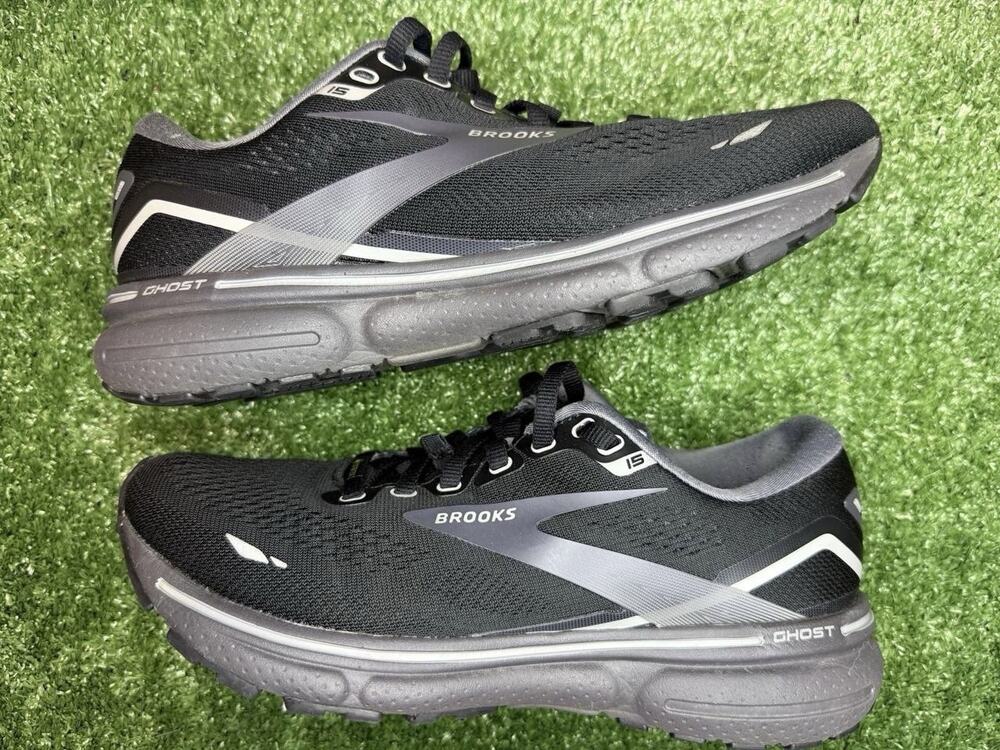 Brooks Ghost 15 Womens Size 8 Black Running Shoes
